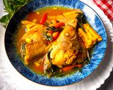 Foto langkah ke 5 dari resep 242. Kepala Kakap Kuah Asam Khas Manado.