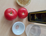 Foto del paso 1 de la receta: Smoothie salado de tomate 🍅 Jugo de tomate licuado