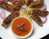 A picture of step 7 of Chickpea Potato Seekh Kebab.