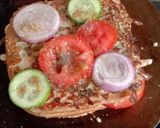 A picture of step 5 of Uttapam Sandwich.