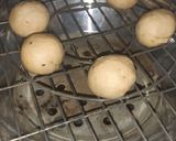 A picture of step 6 of Litti Chokha....bihar famous.