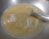 A picture of step 6 of Badami halwa.