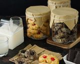 Foto langkah ke 6 dari resep Choco Almond Thumbprint cookies.