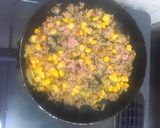 Hình bước làm 2 của món Mỳ Ý spaghetti