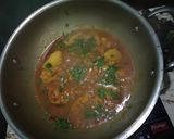 আলু ফুলকপি দিয়ে মাছের ঝোল(Aloo foolkopi diye aloo r jhol recipe in Bengali) রেসিপি ধাপ - 9 ছবি