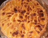 Une image de l'étape 1 de Tarte aux pêche 🍑 mi cuite.