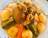 Une image de l'étape 6 de Couscous Agneau.