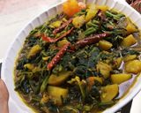 আলু পালংক রেসিপির ধাপ 5 ছবি