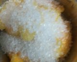 A picture of step 2 of Mango shake.