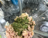 Foto del paso 4 de la receta: 553. Corona de hojaldre de espinacas con salsa de atún (principal verdura)
