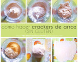 Foto del paso 1 de la receta: Crackers / galletas de arroz y sésamo SIN GLUTEN y fáciles de preparar!