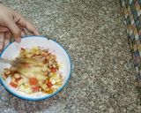 A picture of step 1 of Khati methi Aloo (chat).