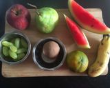 A picture of step 1 of Mix fruits chaat.