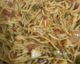 A picture of step 4 of Schezwan Noodles.