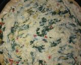 Foto del paso 5 de la receta: Pizza con salsa blanca y espinaca👌😋