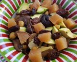 Foto del paso 5 de la receta Ensalada de garbanzos y setas con salsa de nueces, mostaza y miel