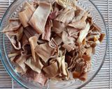 Foto langkah ke 1 dari resep Gulai Rebung Buncis Tahu.