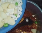 A picture of step 4 of آلو گوبھی.