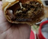 A picture of step 4 of Veg Shammi Kebab Frankie.