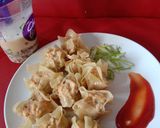 Foto langkah ke 4 dari resep Pangsit ayam udang kukus.