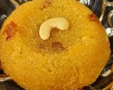 A picture of step 2 of Rawa Kesari.