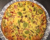 Une image de l'étape 5 de Quiche allégée sans pâte.