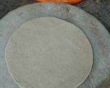 A picture of step 2 of Poori.