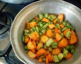 A picture of step 3 of Simple Fried rice.