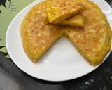 A picture of step 5 of Spanish Potato and Onion Tortilla.