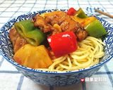 糖醋里肌拌麵的食譜步驟13照片