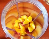 A picture of step 2 of Peach Almond Delight Smoothie.