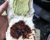 A picture of step 8 of Dabeli.