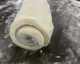 Hình bước làm 7 của món Bánh mì gối hoa đậu biếc 🍞🌀 (Butterfly Pea Swirl Sandwich Bread)