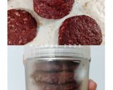 Foto langkah ke 3 dari resep Red Velvet Cookies.