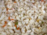 Cheesy white sauce pasta