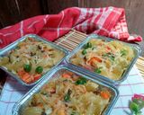 Foto langkah ke 7 dari resep Macaroni schotel with veggies.