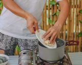 A picture of step 4 of Tom Yum Kung Creamy River Prawn Spicy Soup Recipe - Delicious and Zesty 😊.