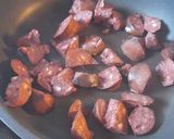 A picture of step 2 of Blood Sausage and Caramelized Onion Croquettes.