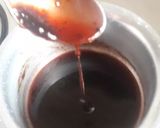 A picture of step 2 of Karonda jam lamington.