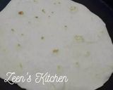 A picture of step 2 of Paneer Makhani Tortilla Wraps.