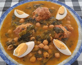 Foto del paso 9 de la receta: Potaje de garbanzos con espinacas y bolitas de chistorra
