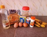 A picture of step 1 of Banana Cake Recipe.
