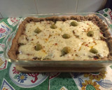 Foto del paso 3 de la receta: Tarta pizza de brócoli con muzzarella y masa integral
