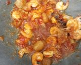Foto langkah ke 6 dari resep Udang Cecek Bumbu Bali.
