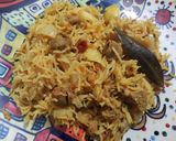 A picture of step 4 of Soya Pyaaz Pulao.