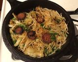 A picture of step 5 of California Farm Pepper Sauce Fried Rice One Dollar Dinner.