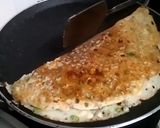 A picture of step 6 of Onion Rava Masala Dosa.
