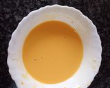 A picture of step 1 of Hyderabadi-style kurma custard with coffee flavour.