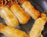 Hình bước làm 4 của món Chả giò kim châm