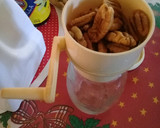 Foto del paso 3 de la receta: Galletas de copitos de nieve ❄❄